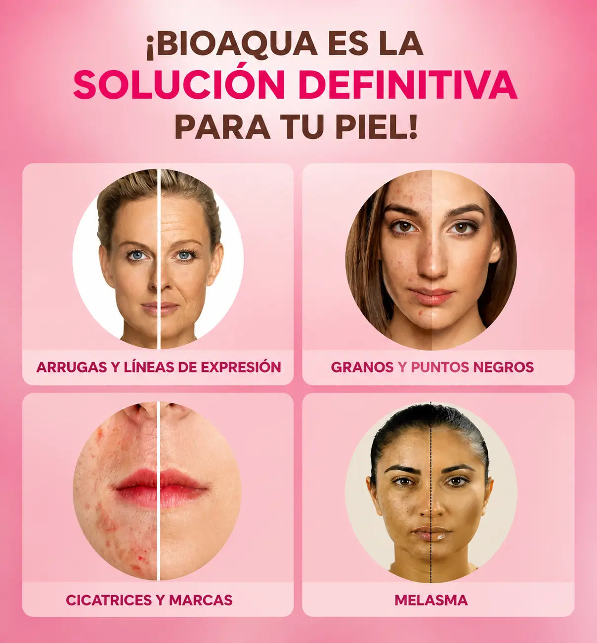 Bioaqua Base Profesional — Comprá 1 y llevate 2 + REGALO 🎁