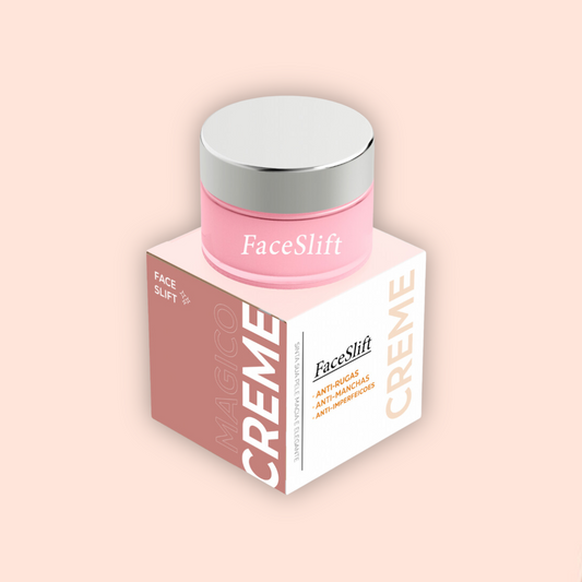Crema facial FaceSlift reafirmante anti arrugas para mejorar firmeza y rejuvenecer la piel