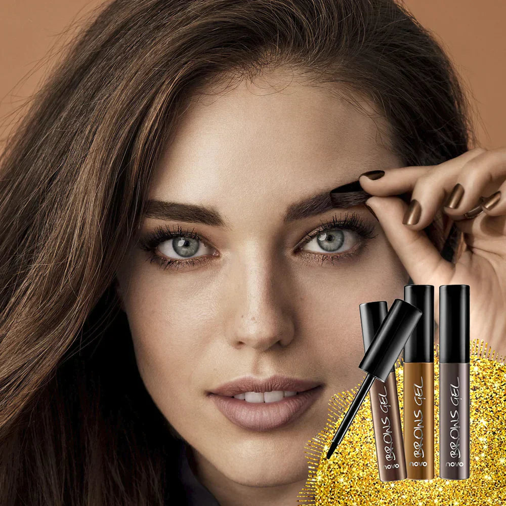 Gel para cejas efecto henna para definir y rellenar cejas con resultado duradero y natural