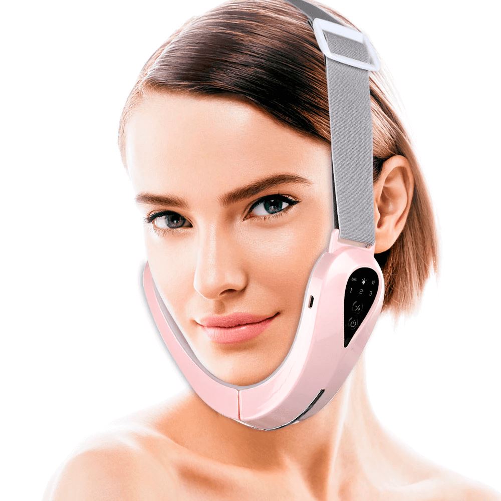 Masajeador facial con microcorriente Bella Secreta para reafirmar la piel, reducir flacidez y mejorar el contorno del rostro con tecnología estética